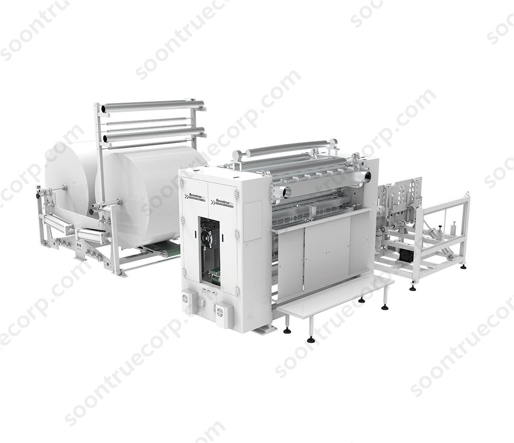 Bottom Pull Facial Tissue Inter-folder Machine/Converting Machine SCZ-180-1500