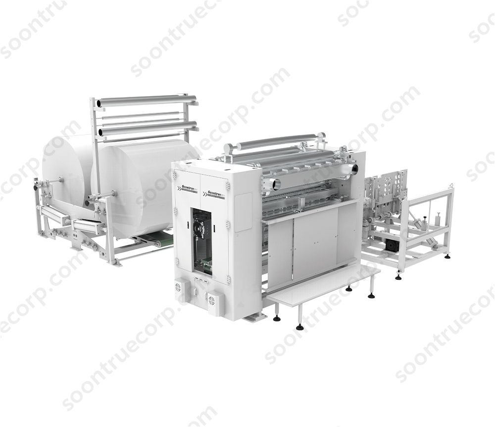 Bottom Pull Facial Tissue Paper Production Line