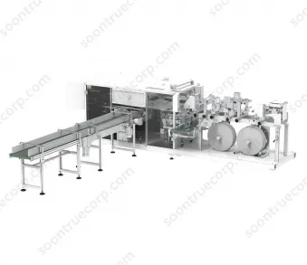 ZB800SD Bottom Pull Facial Tissue Paper Production Line